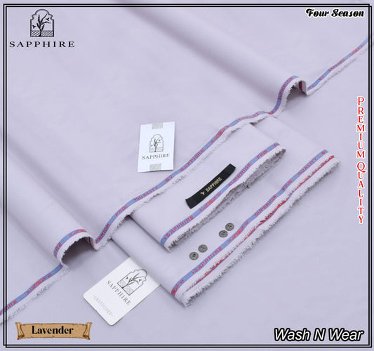 Sapphire SUMMER Collection Wash N Wear Lavender