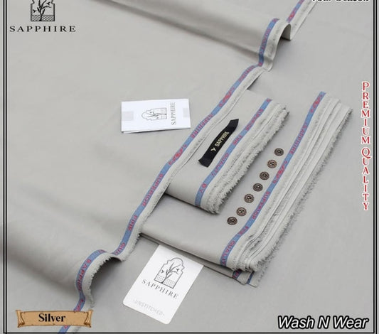 Sapphire SUMMER Collection Wash N Wear Silver