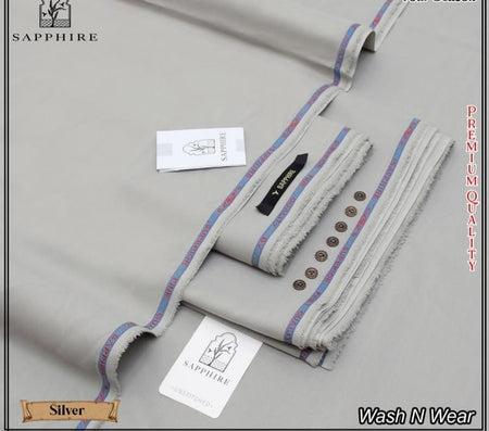 Sapphire SUMMER Collection Wash N Wear Silver